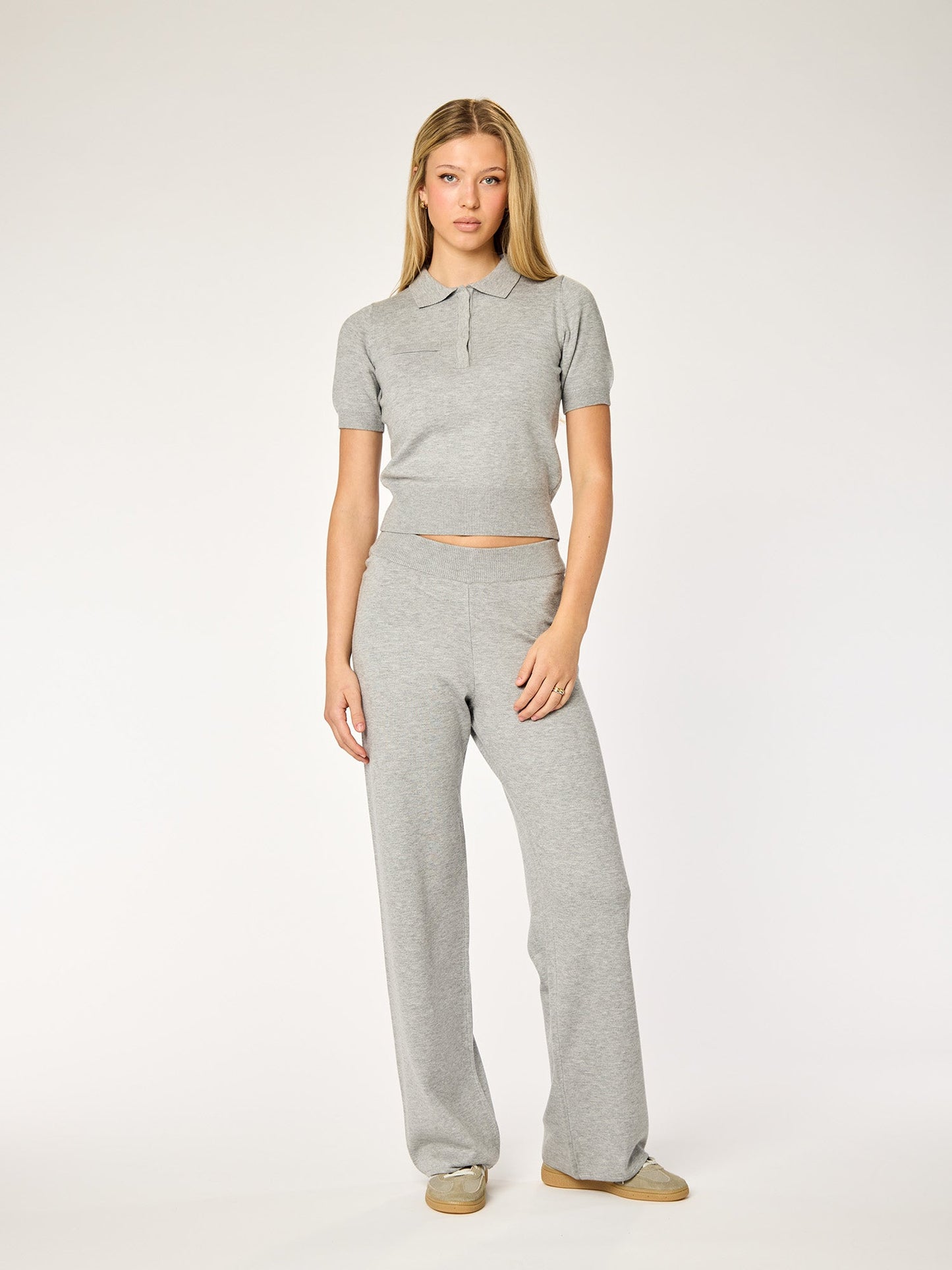 FAYE - Polo Shirt • Grey