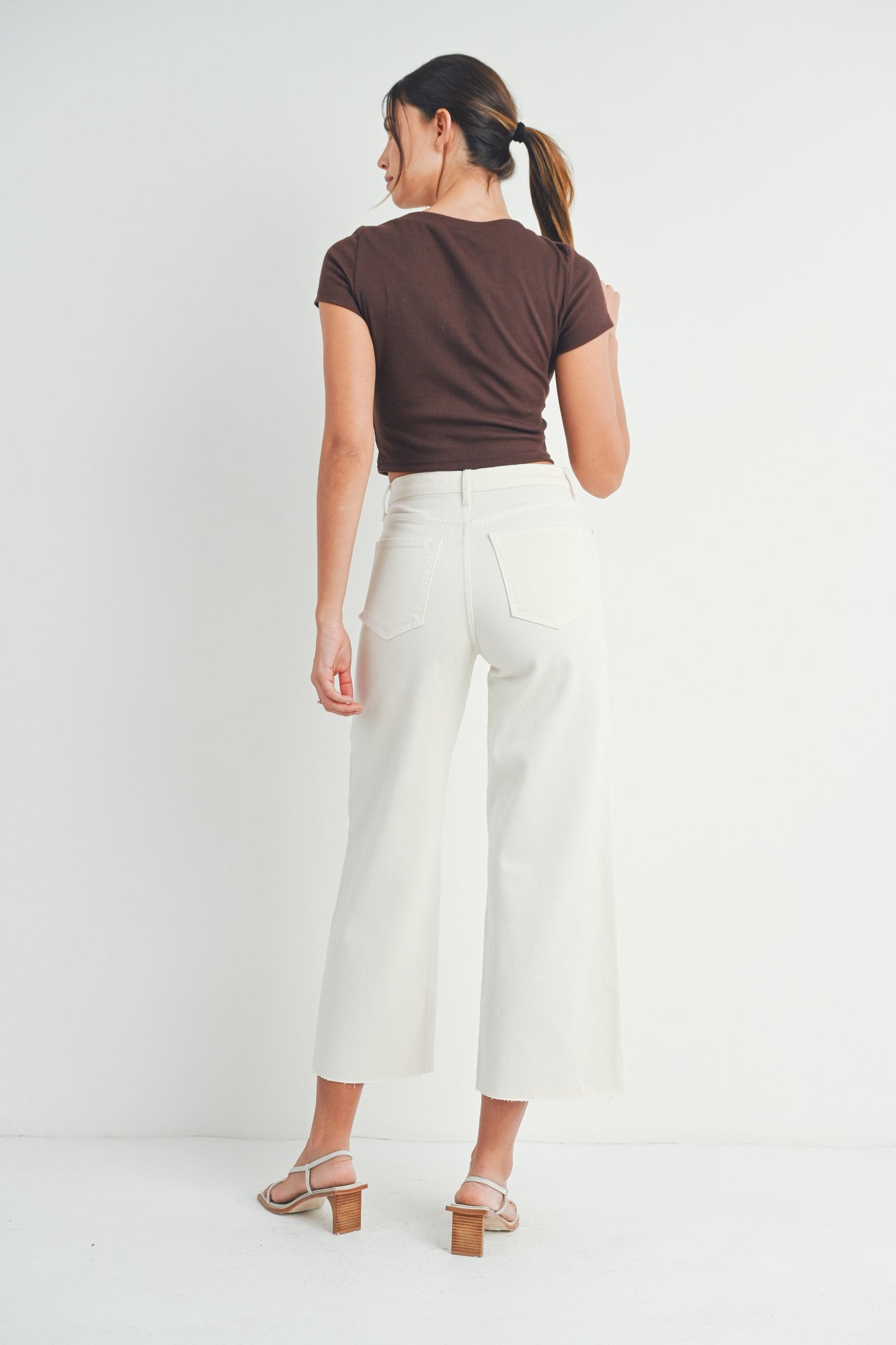 Just Black Scissor Cut Jeans