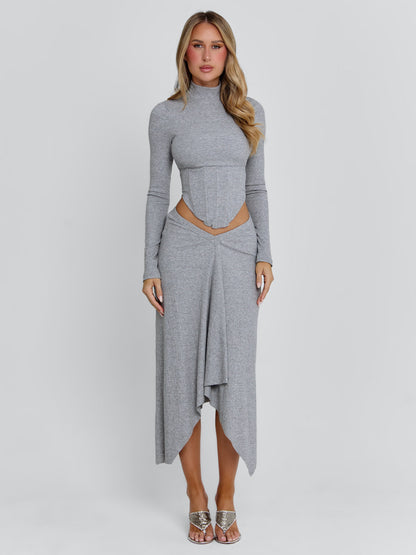 Amelis Top Grey