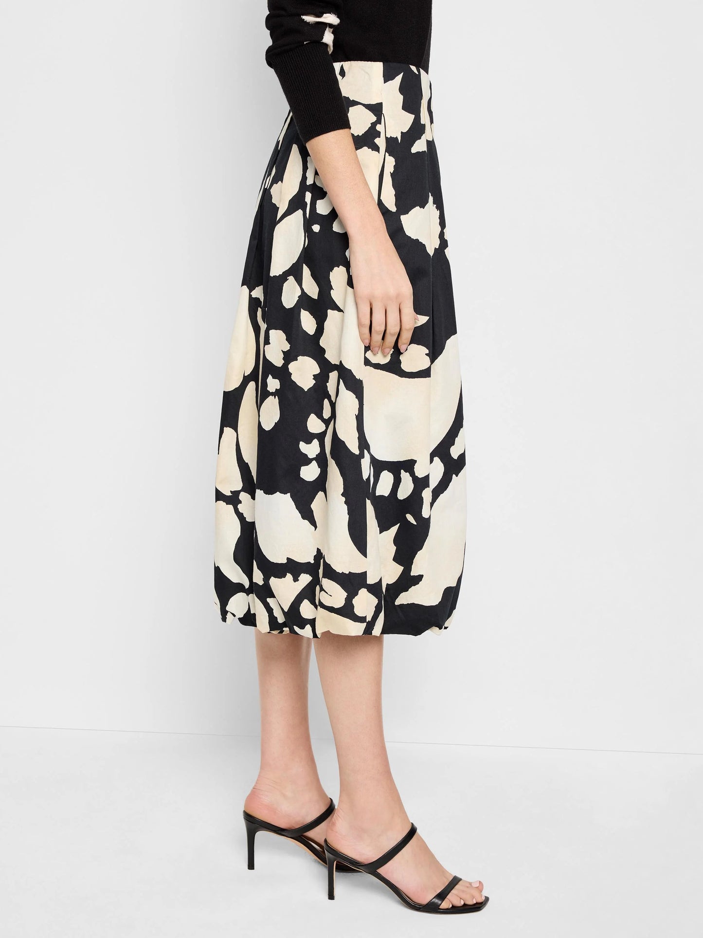 Evening Petal Bubble Skirt