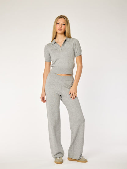 FAYE - Polo Shirt • Grey