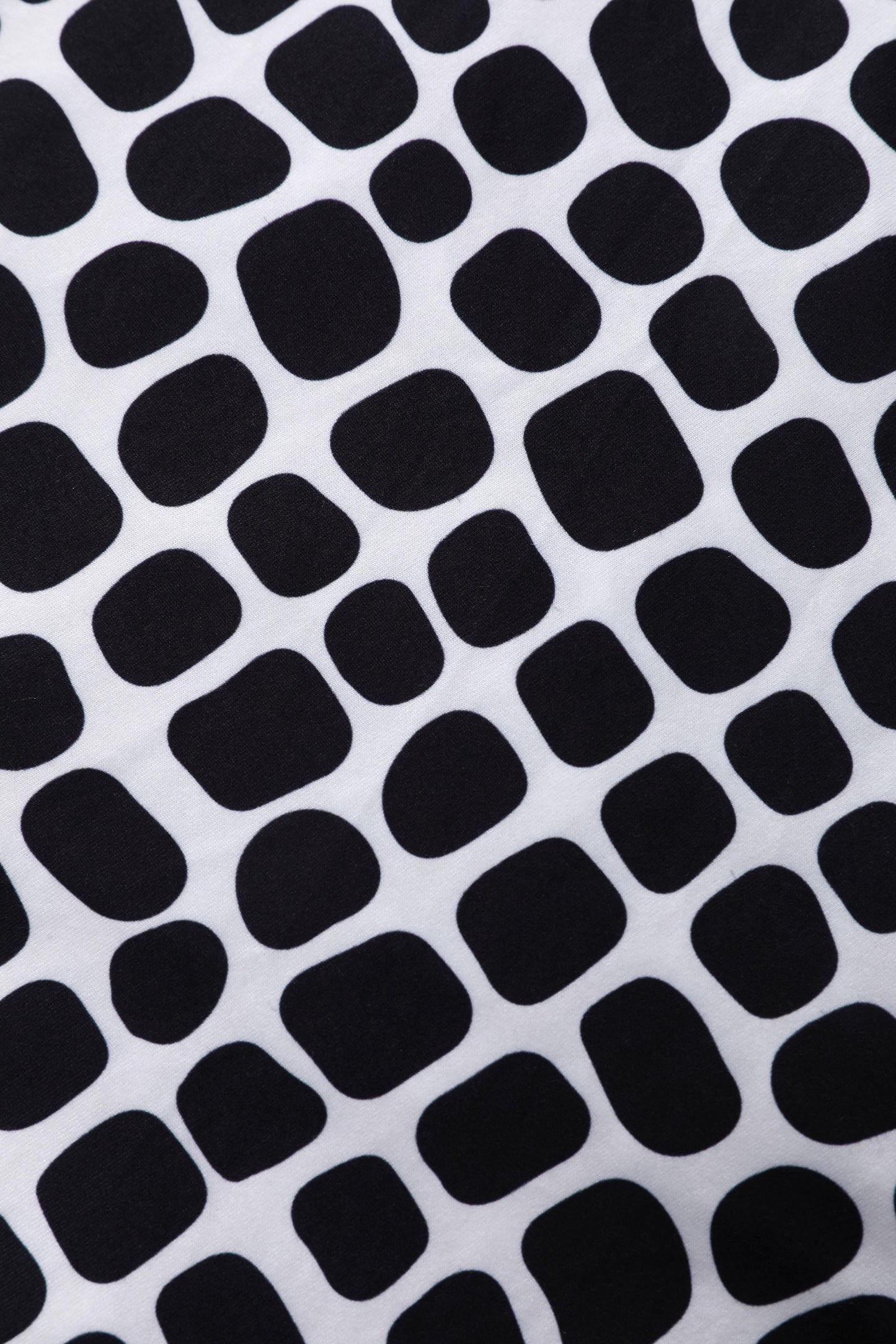 Matilda Monochrome Pebble Wrap Dress