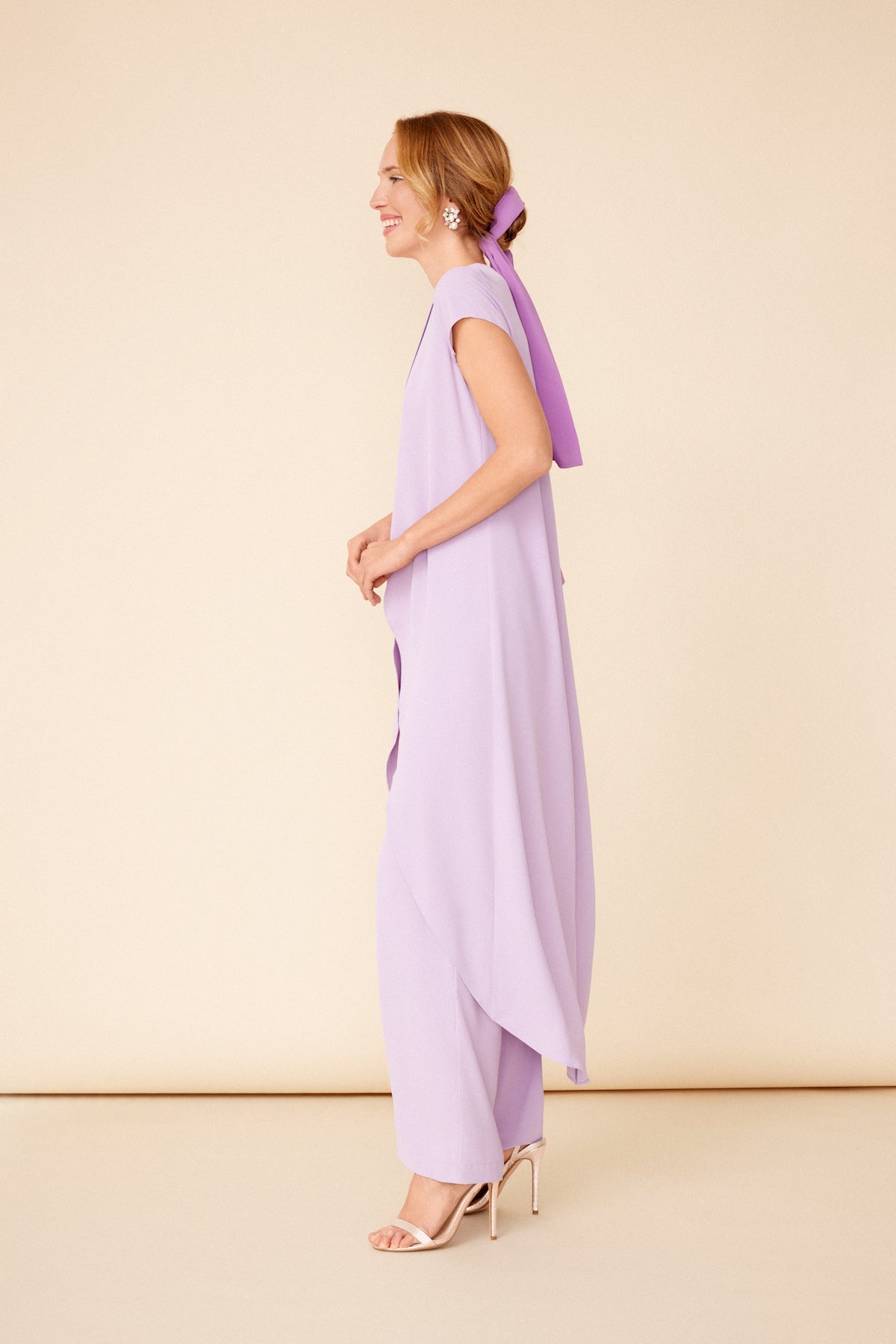 Conjunto Top Maca + Pantalon Lisa Lilac · Wisteria ·