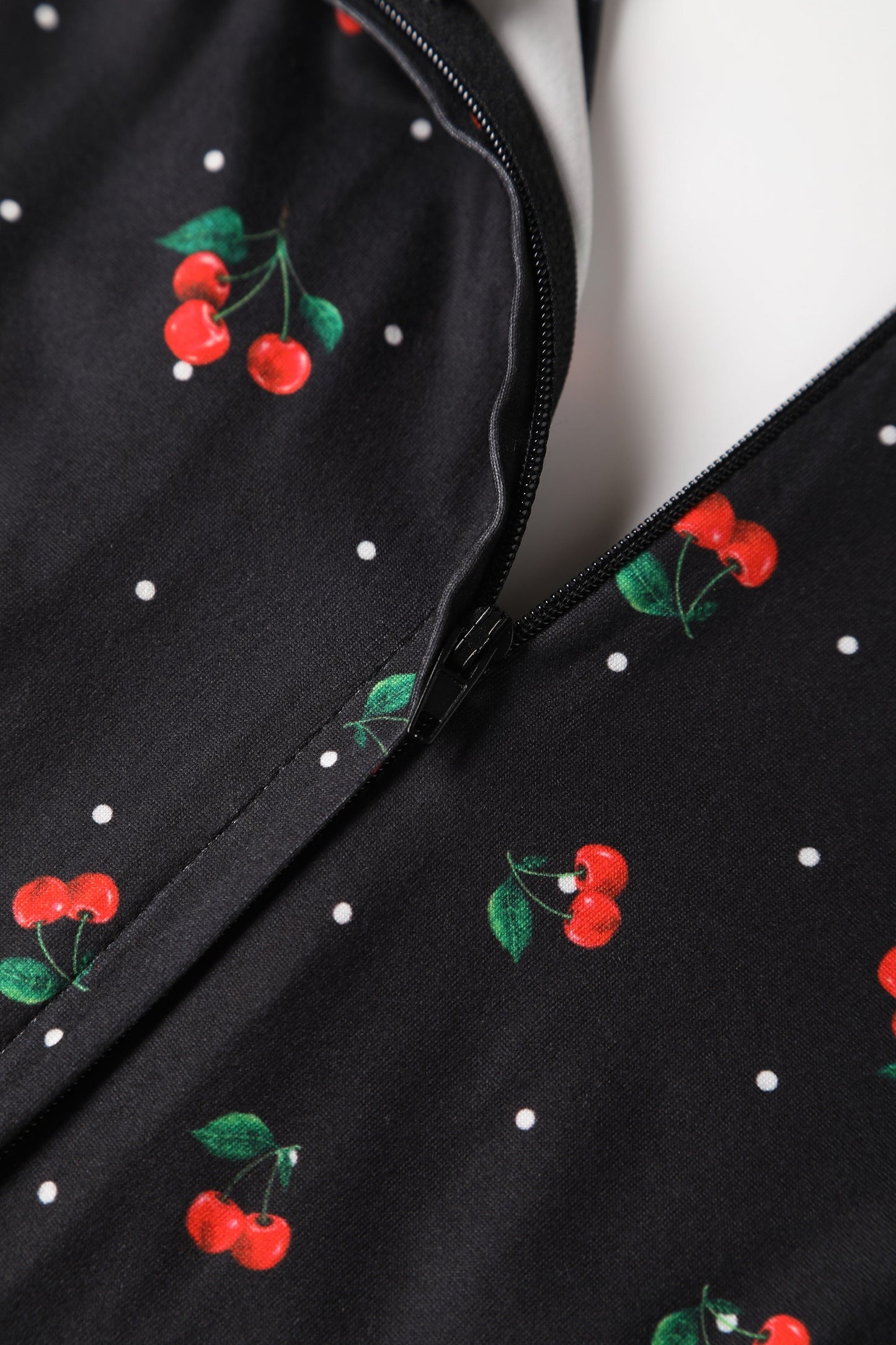 Julia Black Cherry Sleeved Dress