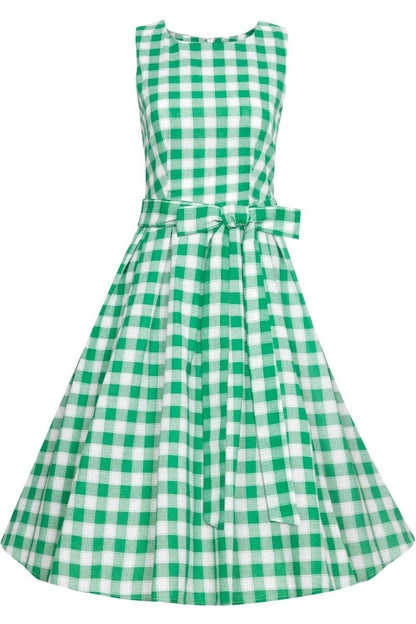 Annie Green Gingham Swing Dress